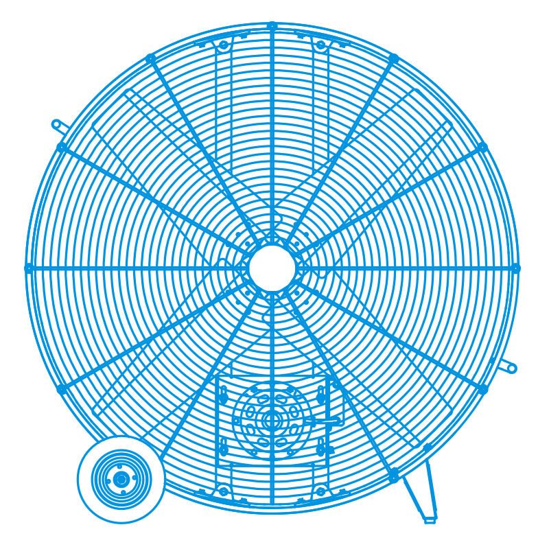 Drum Fan